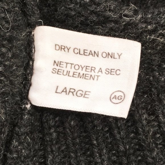 Adriano Goldschmied • Lambs Wool Blend Full Zip Cardigan Sweater - Picture 10 of 12